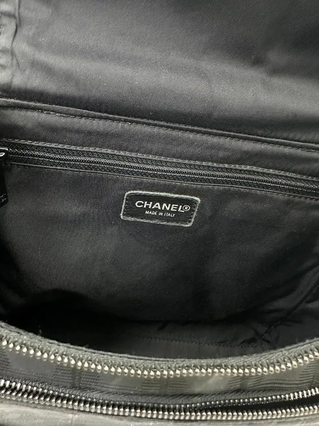 Two Mini 4VCHB38357 Travel Way Verified seller New Black Limited-stock Bag Division 6th Chanel
