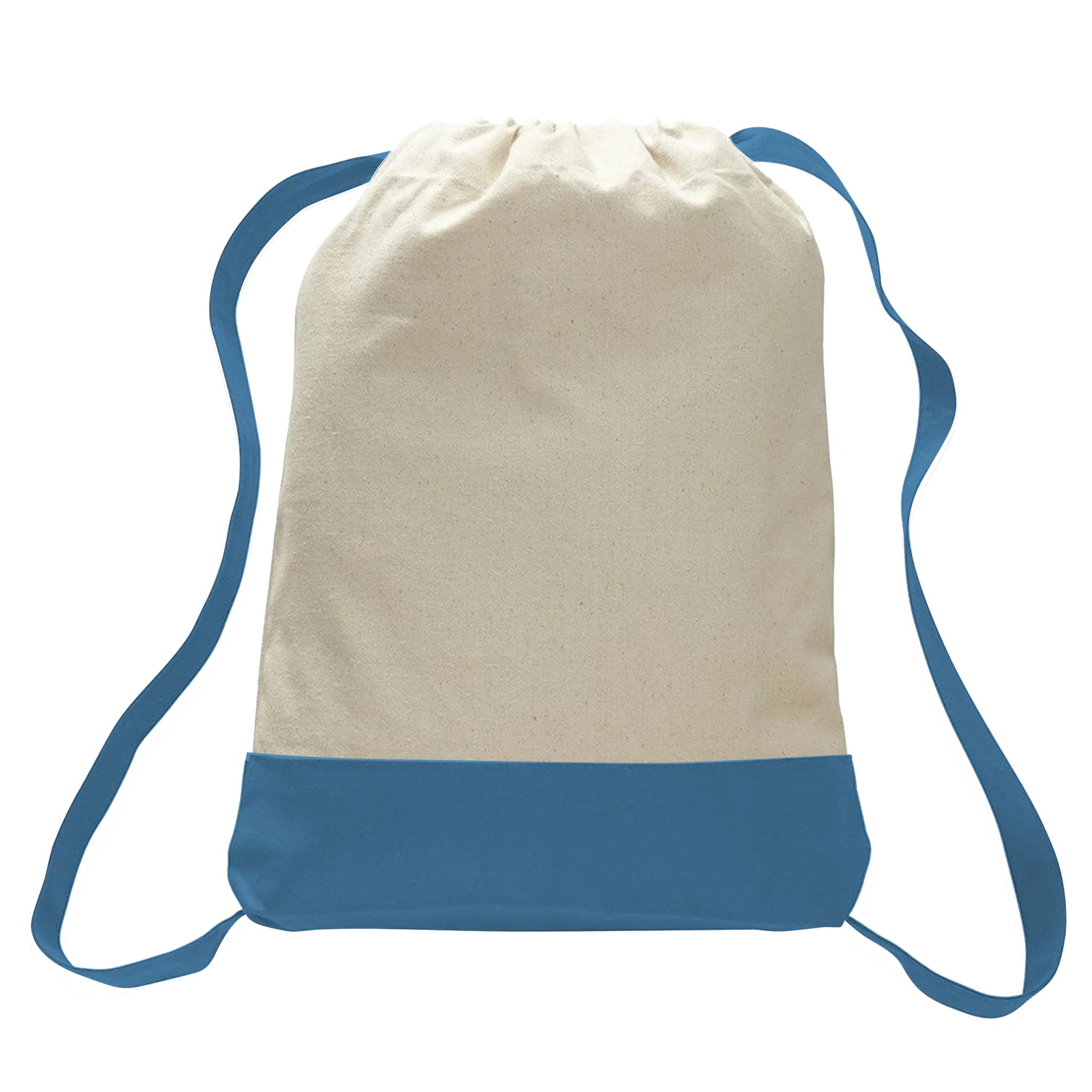 Two-tone Canvas Drawstring Bag (BK02)