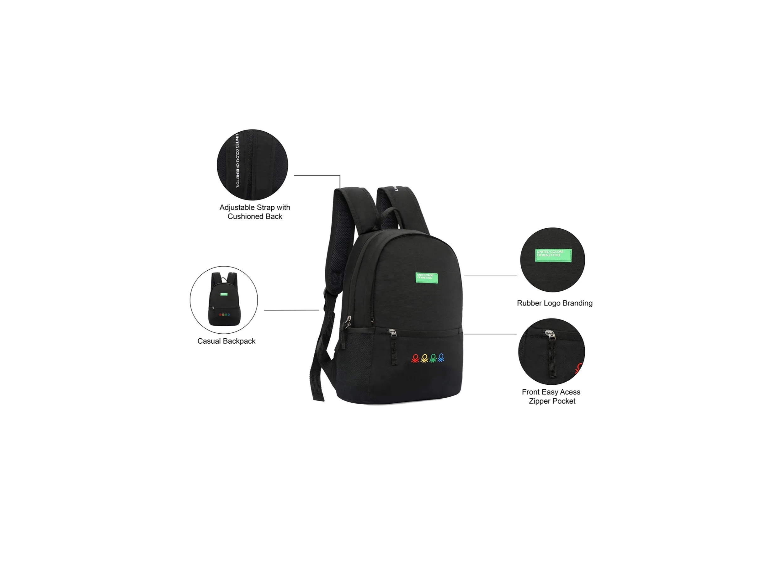 UCB CITRON NON LAPTOP BACKPACK