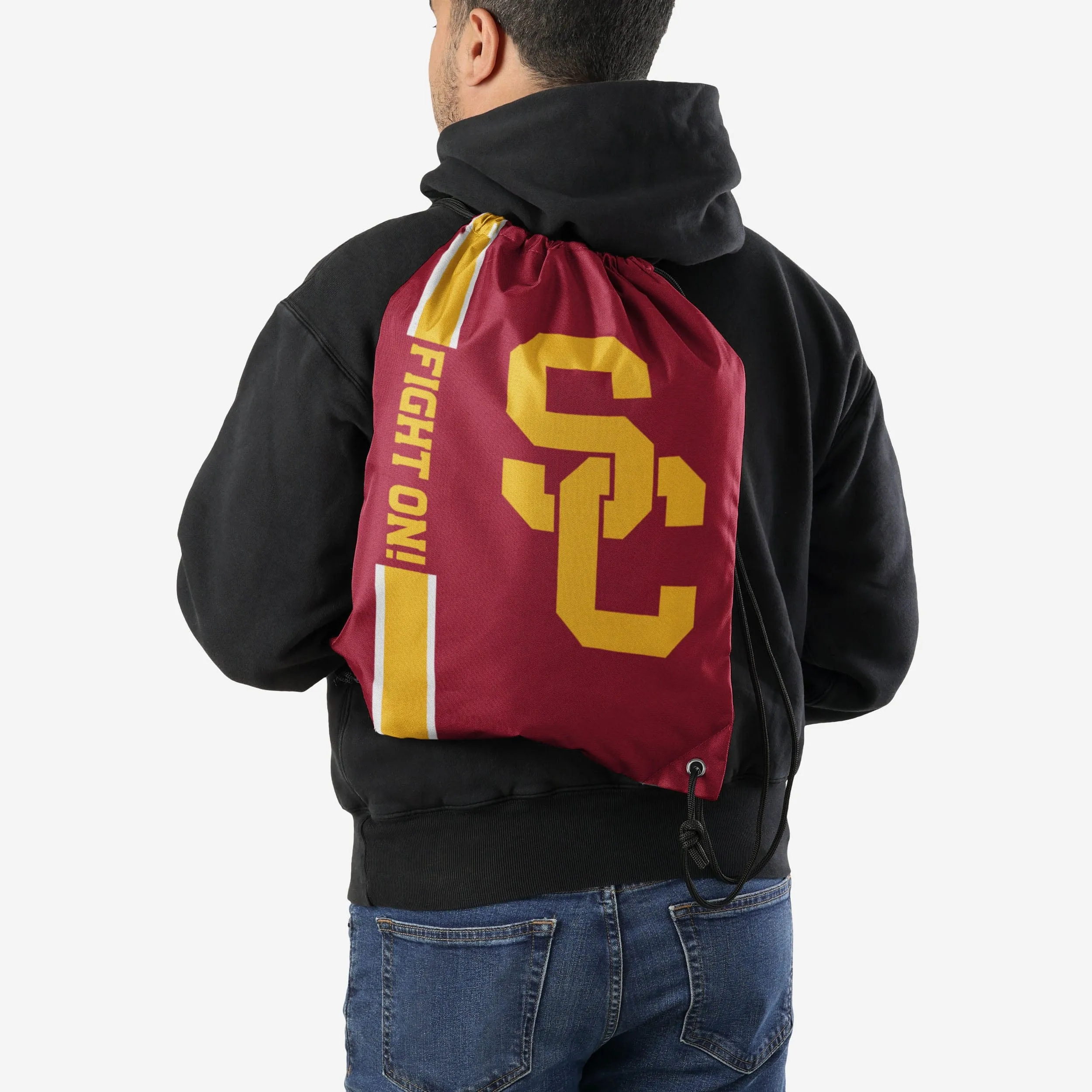 USC Trojans Big Logo Drawstring Backpack