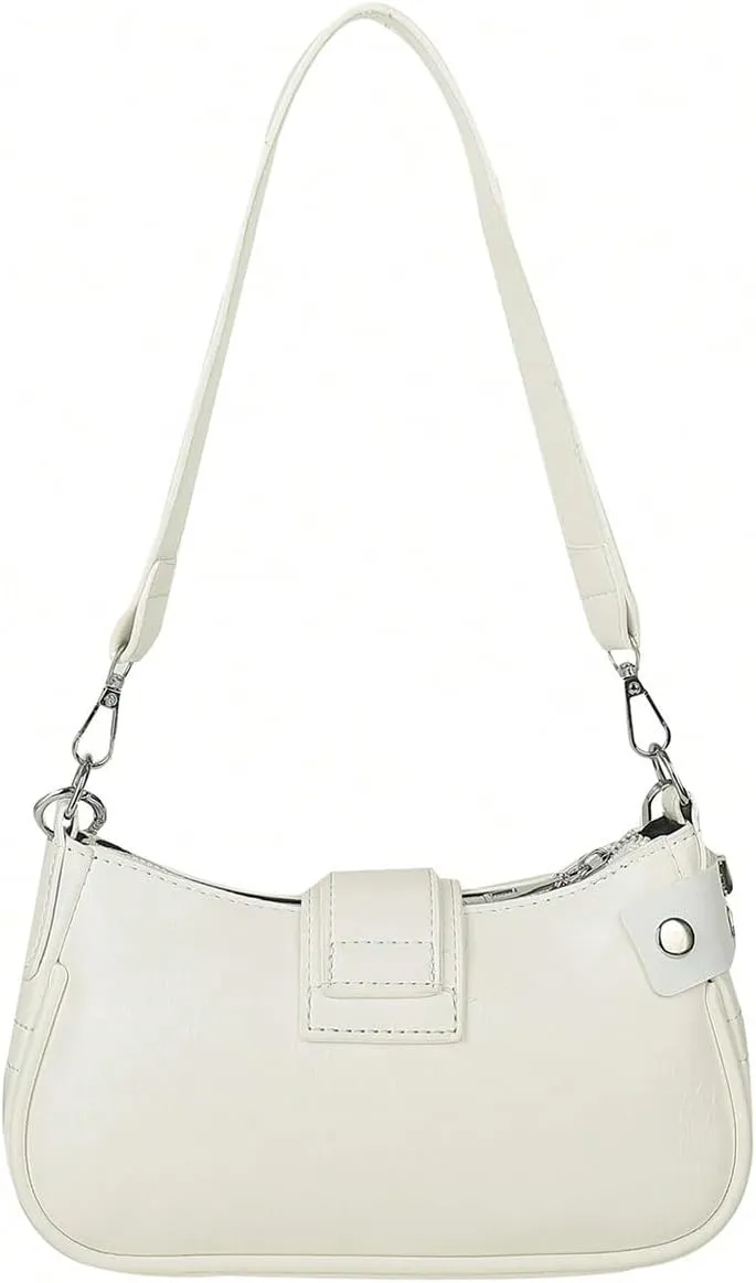 Verdusa Women's Y2k Star Embroidery Shoulder Bag Mini Chain Hobo Handbag Purses