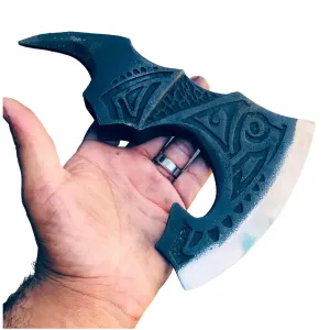 Viking Tools-Viking Bearded spike Axe - Hand Forged Viking Axe Head Custom Forged high Carbon Steel hatchets Multi Purpose Adult Size Axe Head viking axe head handmade axe head real