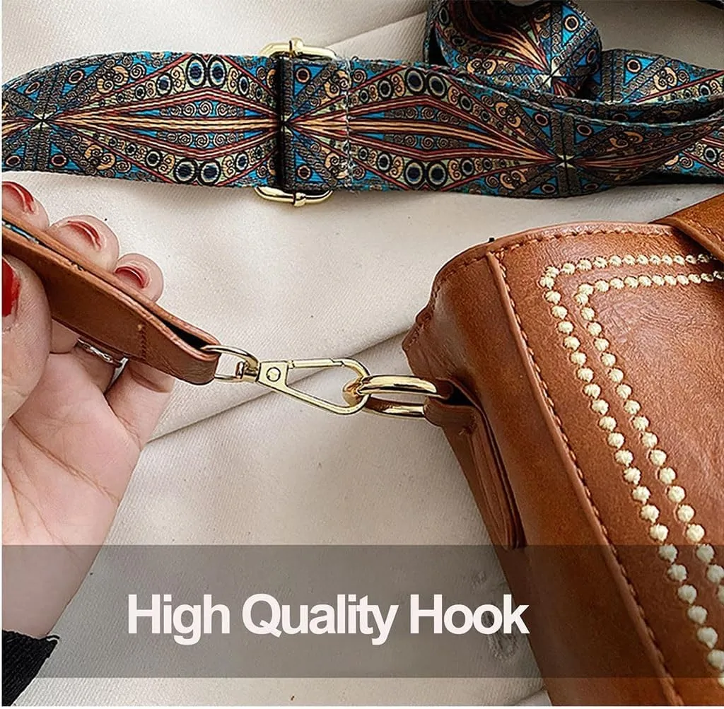 Vintage Fashion Bag with Adjustable Wider Shoulder Strap, Vintage Small Water Bucket Bag，Mini Crossbody Bags for Women