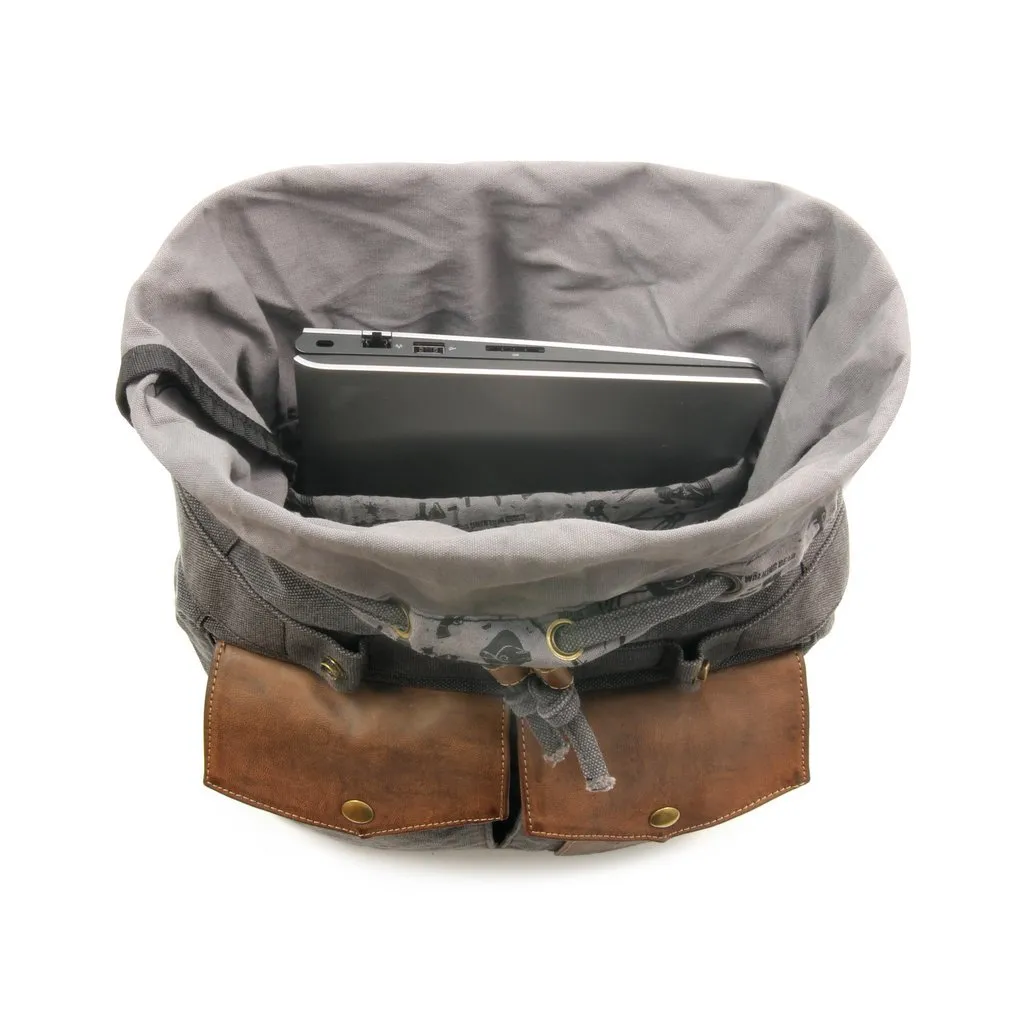 Walking Dead Rick Grimes Sheriff Backpack Black