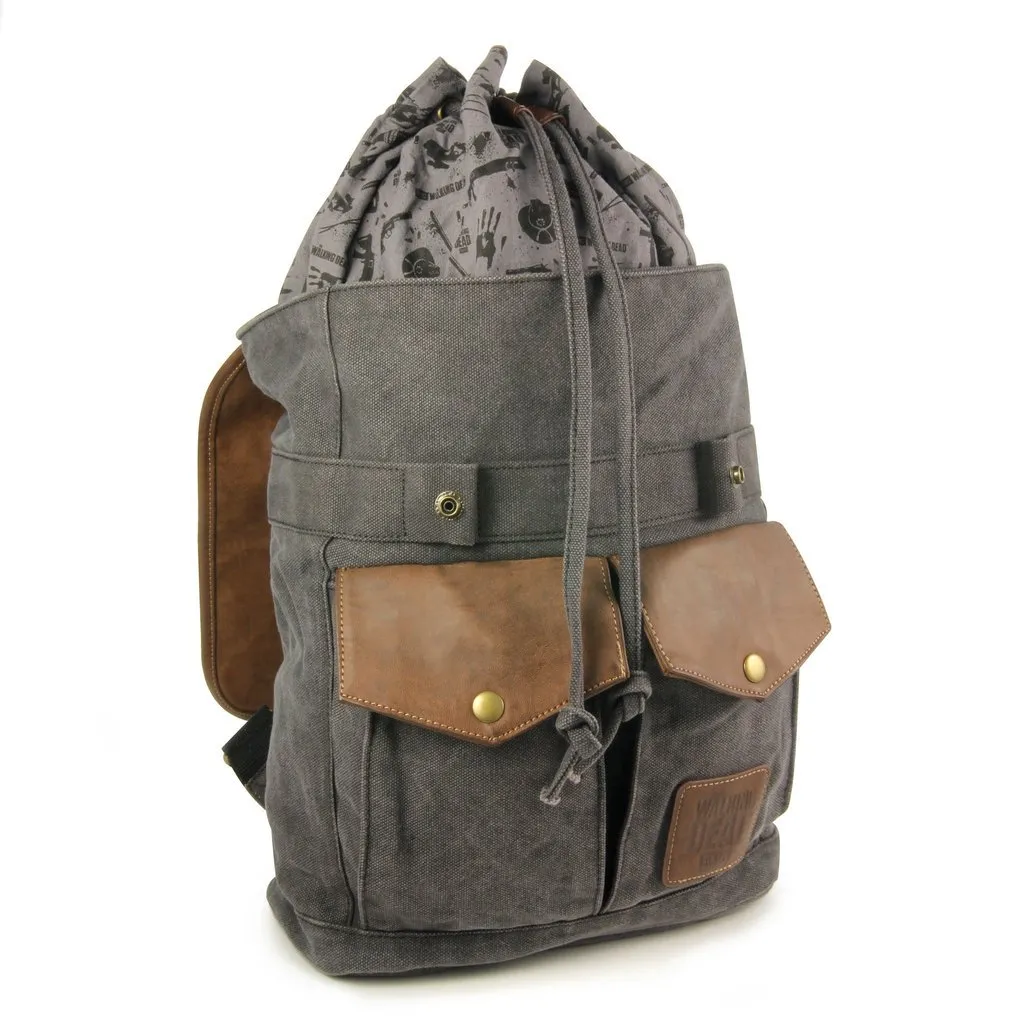 Walking Dead Rick Grimes Sheriff Backpack Black
