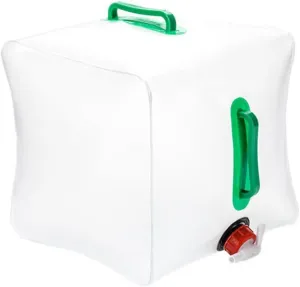 Water Container Bag 20l Portable Water Storage Camping Accessory Easy to Carry Water Bag