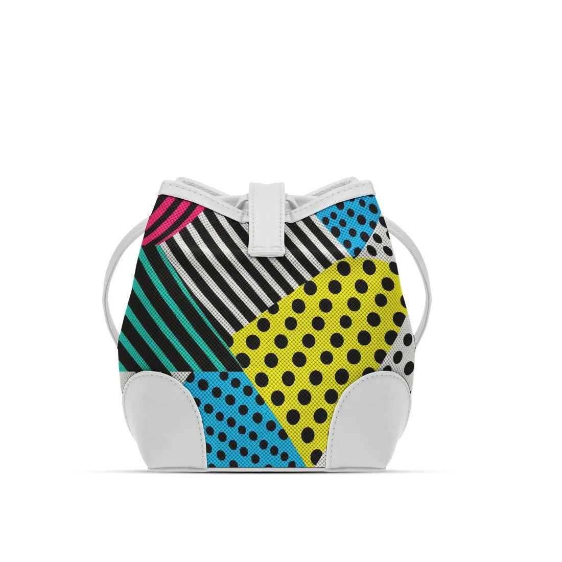 White Bucket Bags Patterns