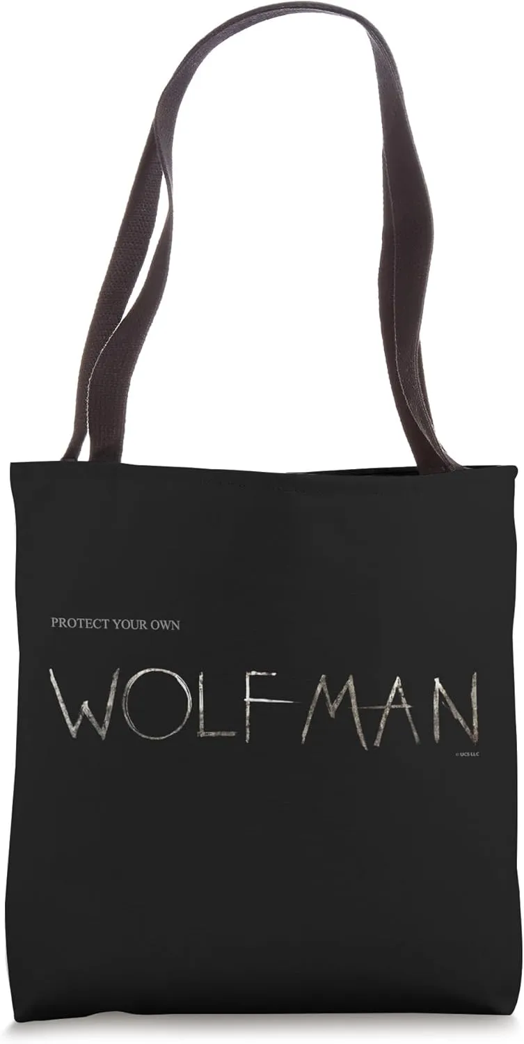 Wolf Man Protect Your Own Tote Bag