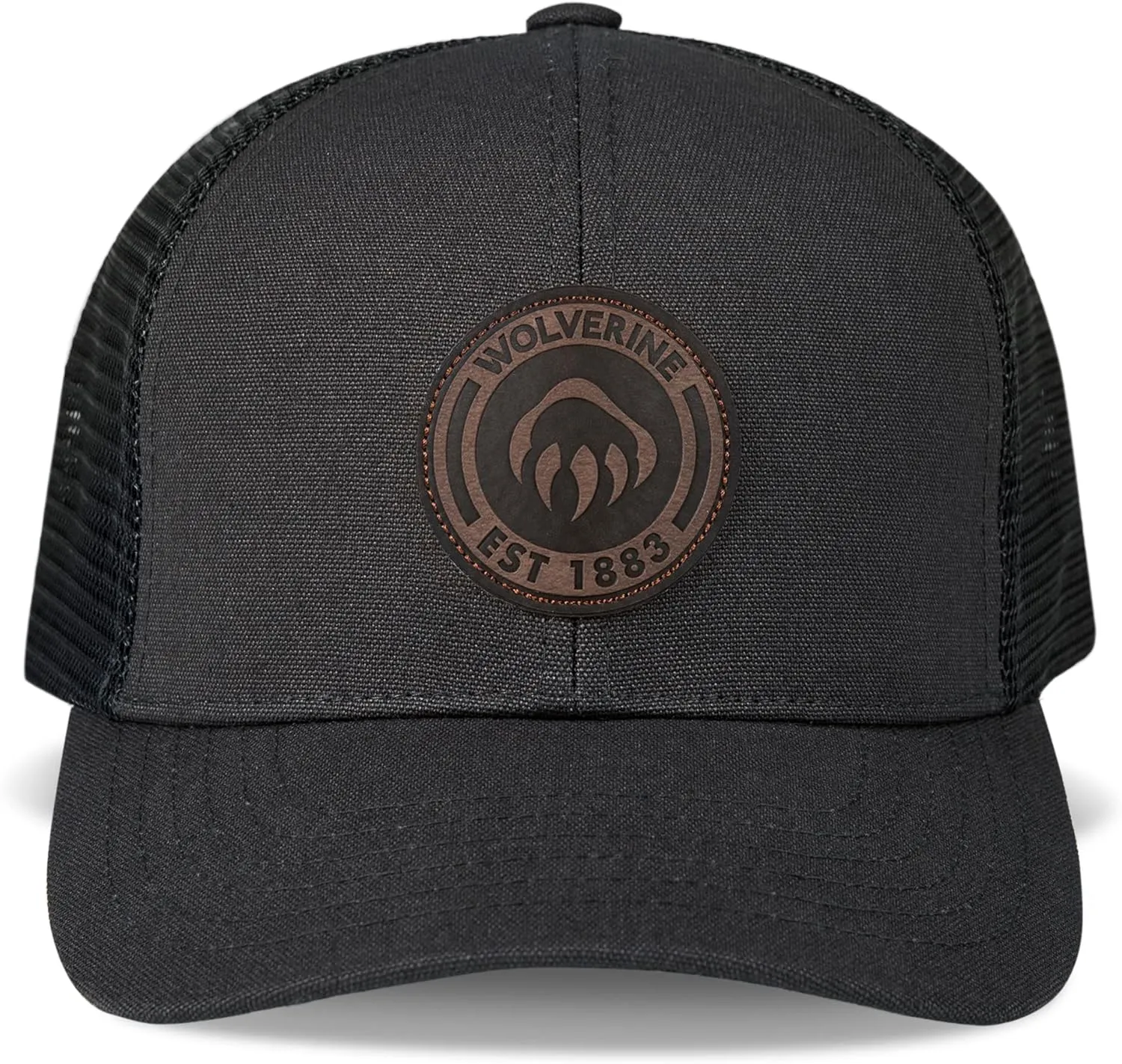 Wolverine Trucker Hat | Mesh Back | Snapback | Adjustable | Rugged | Durable | Workwear