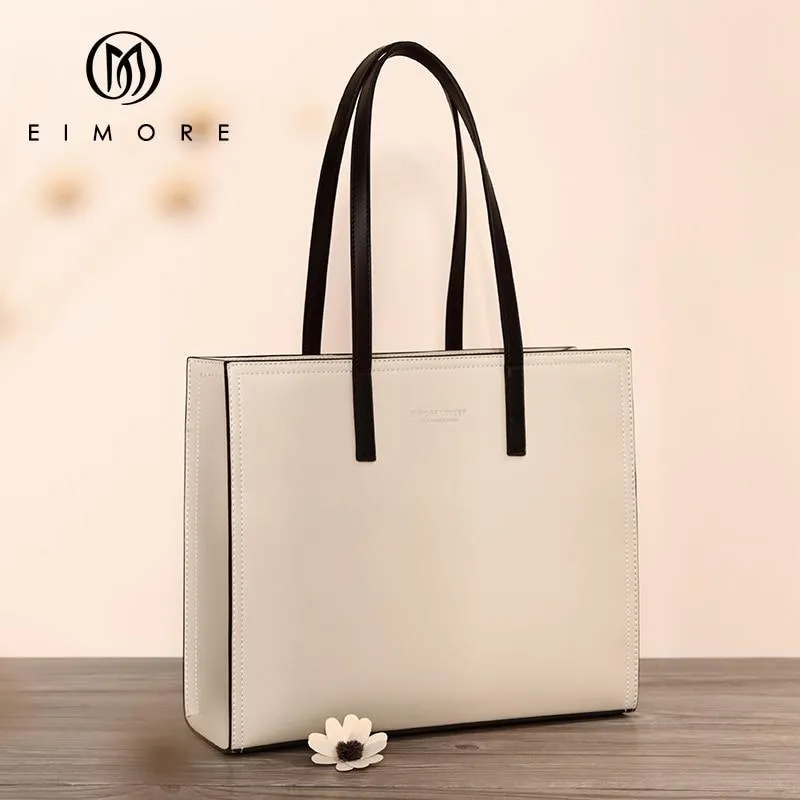 Women Genuine Leather Totes Bucket Bag