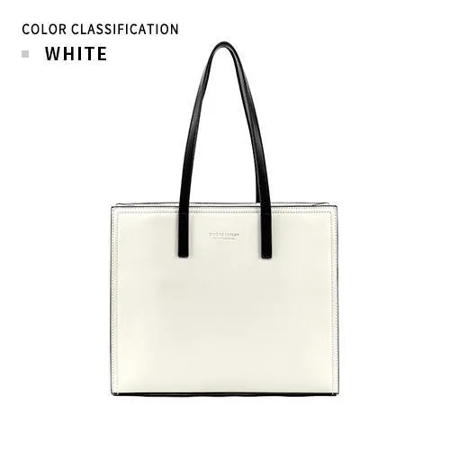 Women Genuine Leather Totes Bucket Bag