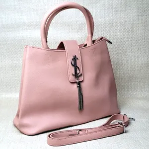Women Luxury Tassel Hand Bag – Two-Side Pocket High Leather Ladies Shoulder Tote Bags #D-908 #22