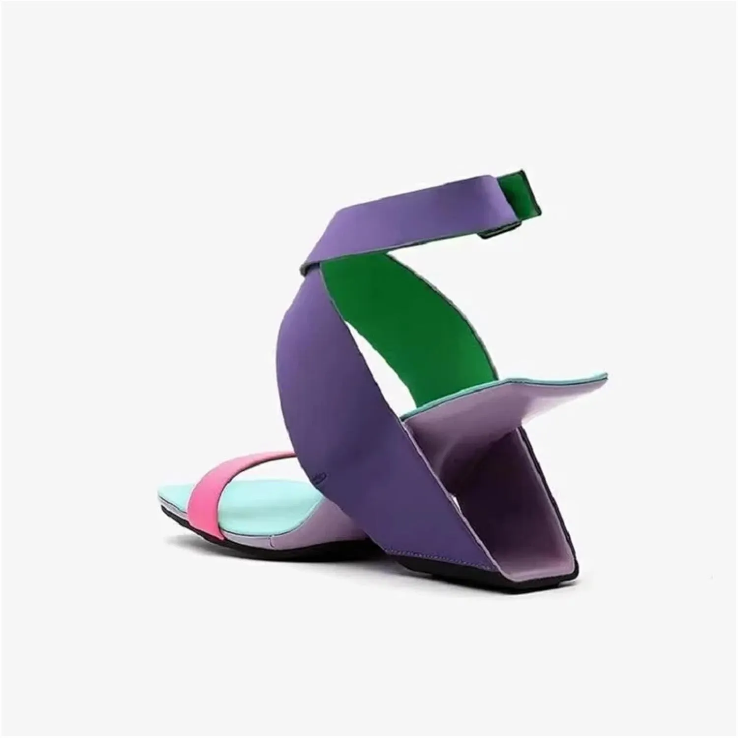 Women's Gladiator Star Sandals - Modern European Style, High Heel Summer Shoes for Fashion Shows