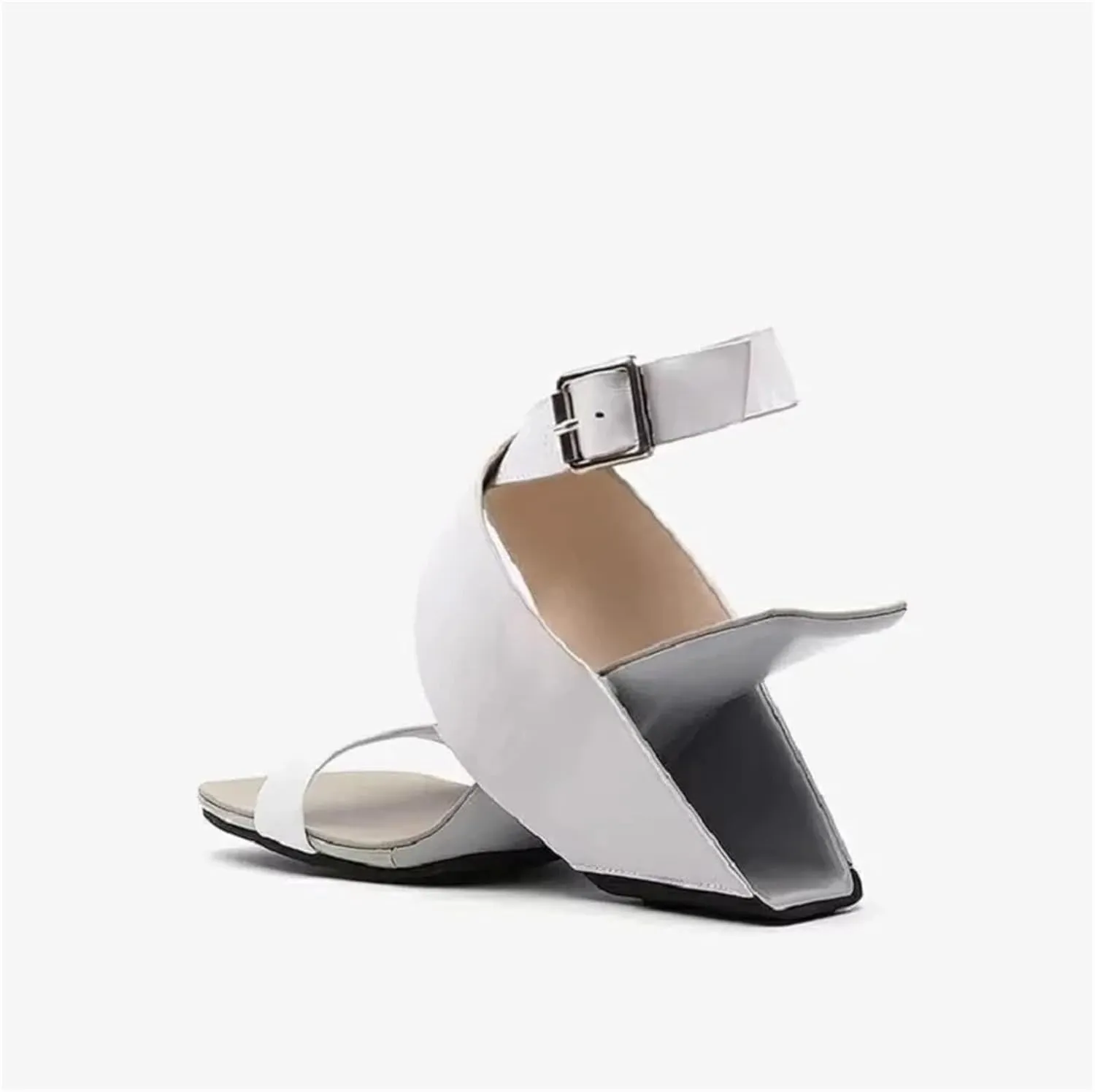 Women's Gladiator Star Sandals - Modern European Style, High Heel Summer Shoes for Fashion Shows