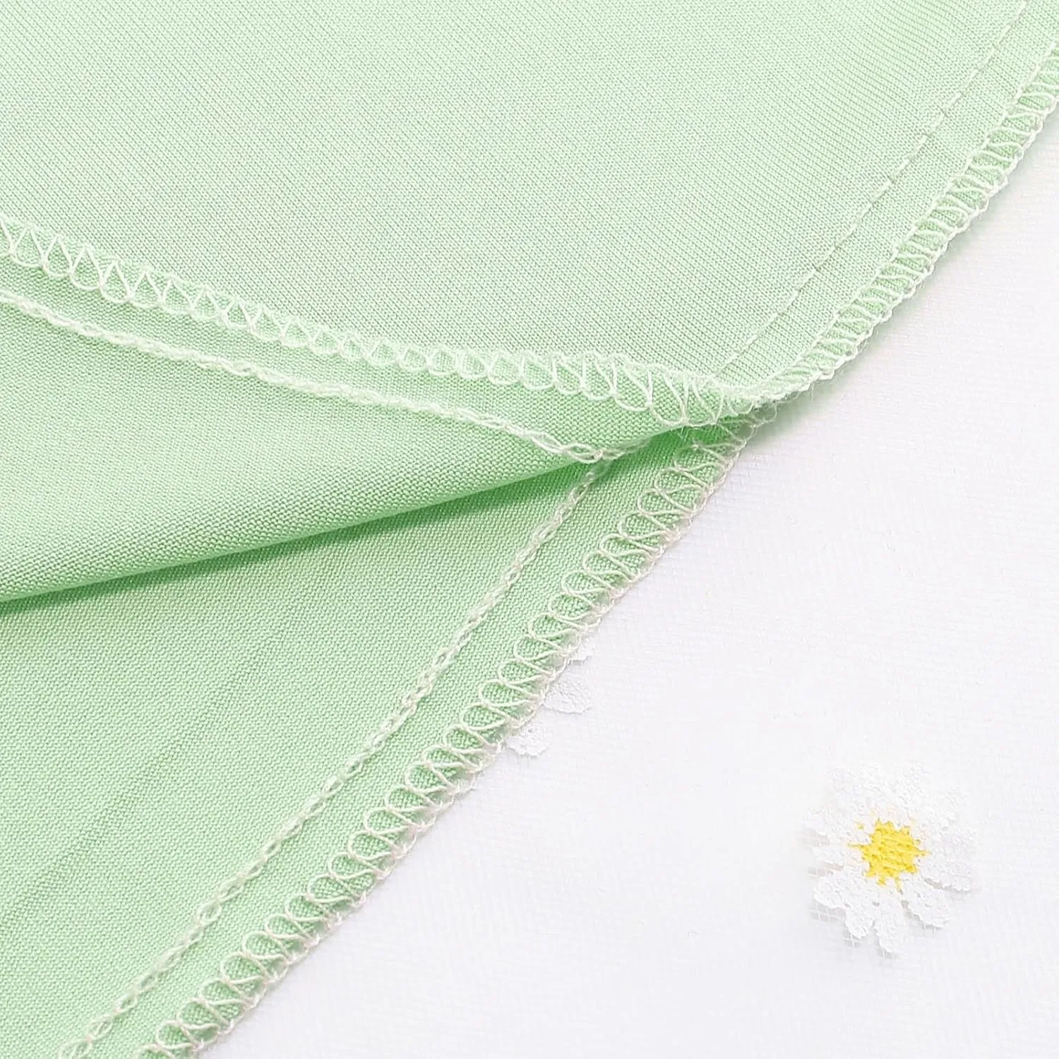 Womens Midi Tulle Skirt Daisy Embroidery Floral Layered Elastic High Waist Tutu Skirt Mesh A Line Fairy Skirts