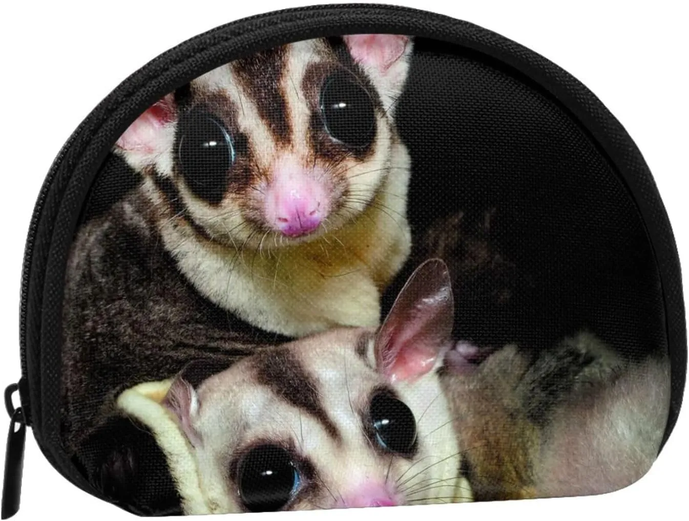 Women'S Mini Coin Wallet Sugar Glider Fashion Makeup Bag Shell Wallet Small Coin Bag Collection Bag