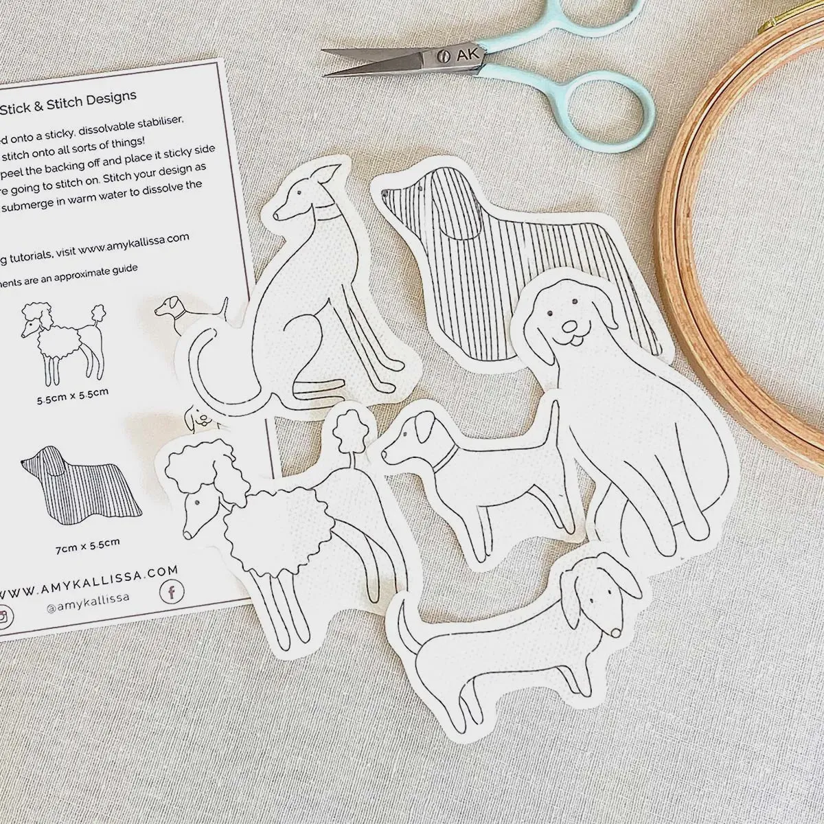 Woof Pack Stick & Stitch