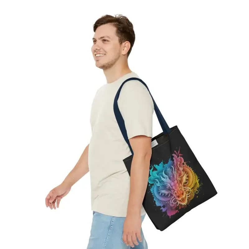 Year of Dragon Aop Tote Bag Versatile and Stylish
