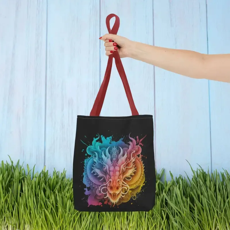 Year of Dragon Aop Tote Bag Versatile and Stylish