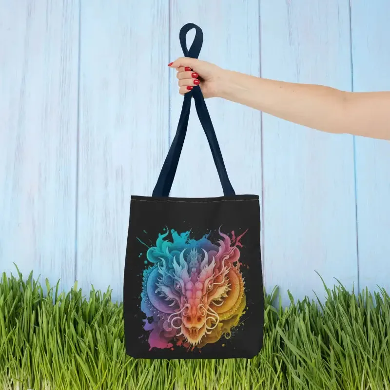 Year of Dragon Aop Tote Bag Versatile and Stylish