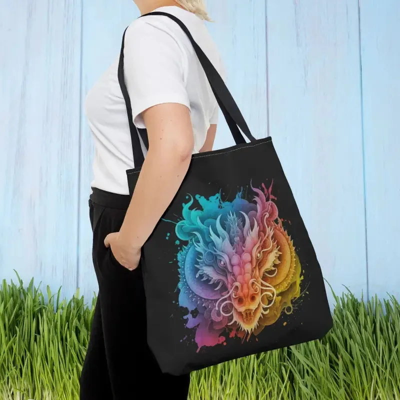 Year of Dragon Aop Tote Bag Versatile and Stylish