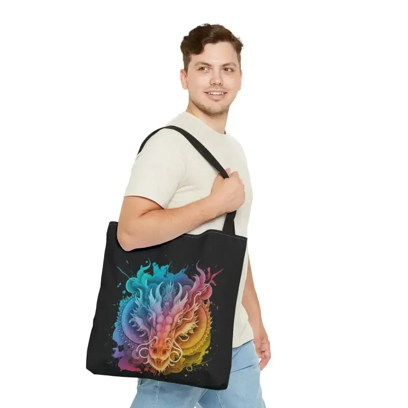 Year of Dragon Aop Tote Bag Versatile and Stylish
