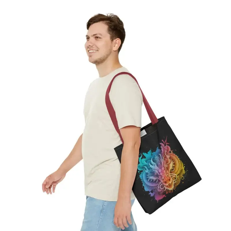 Year of Dragon Aop Tote Bag Versatile and Stylish