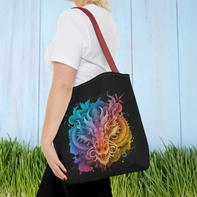 Year of Dragon Aop Tote Bag Versatile and Stylish
