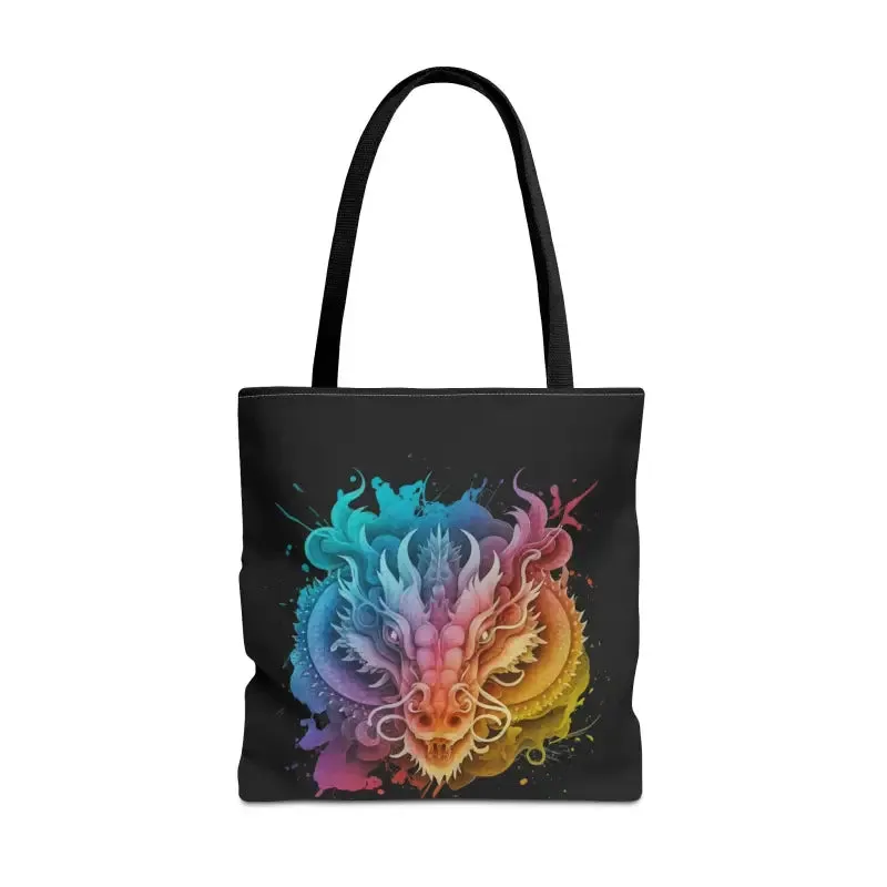 Year of Dragon Aop Tote Bag Versatile and Stylish