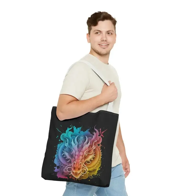 Year of Dragon Aop Tote Bag Versatile and Stylish