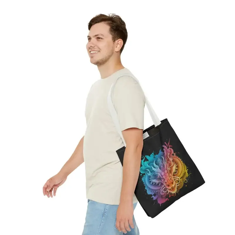 Year of Dragon Aop Tote Bag Versatile and Stylish