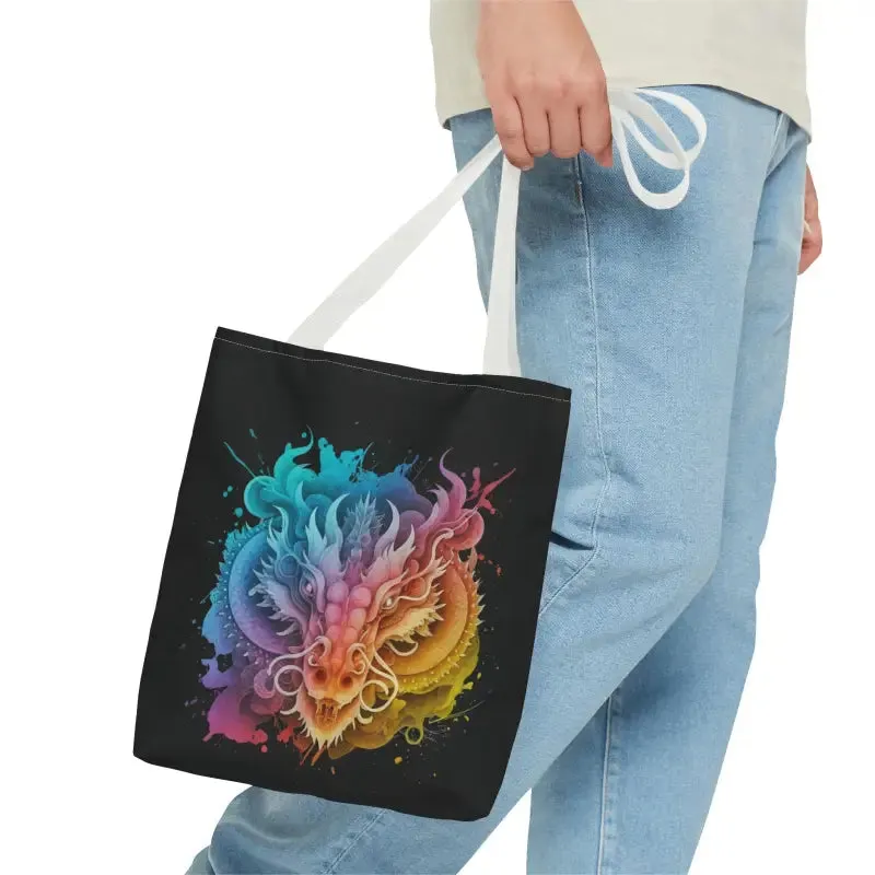 Year of Dragon Aop Tote Bag Versatile and Stylish