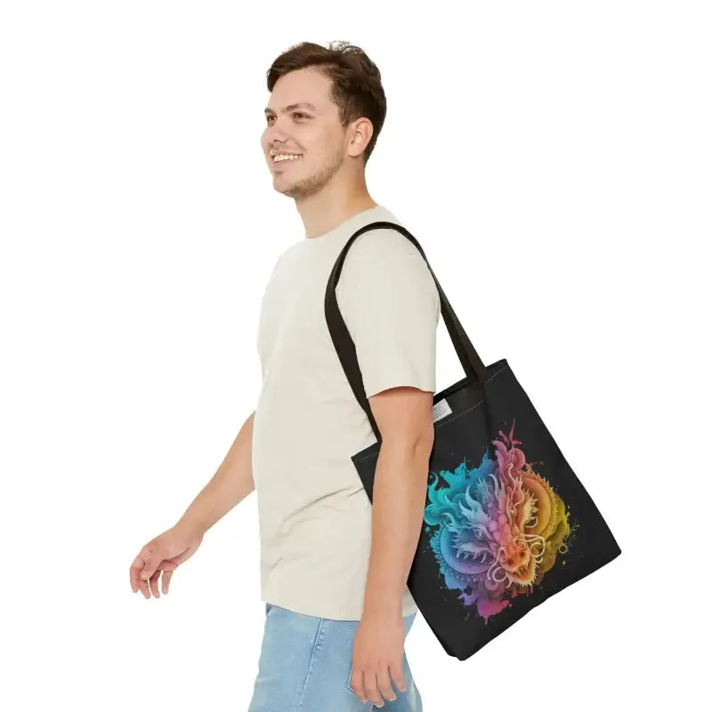 Year of Dragon Aop Tote Bag Versatile and Stylish
