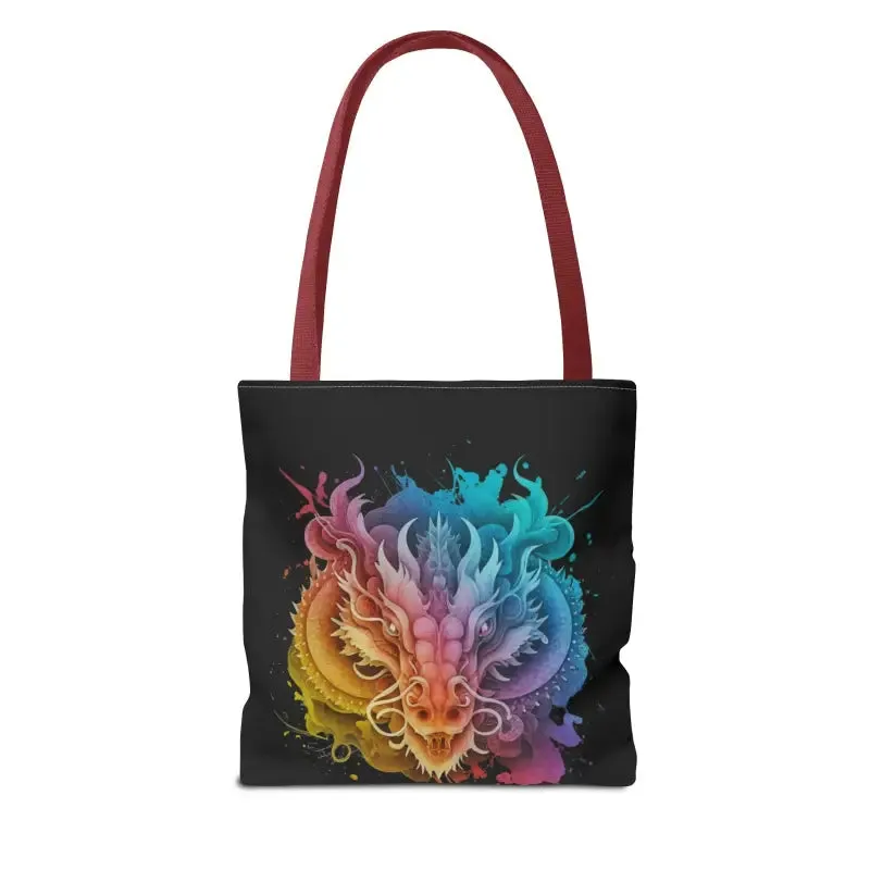 Year of Dragon Aop Tote Bag Versatile and Stylish