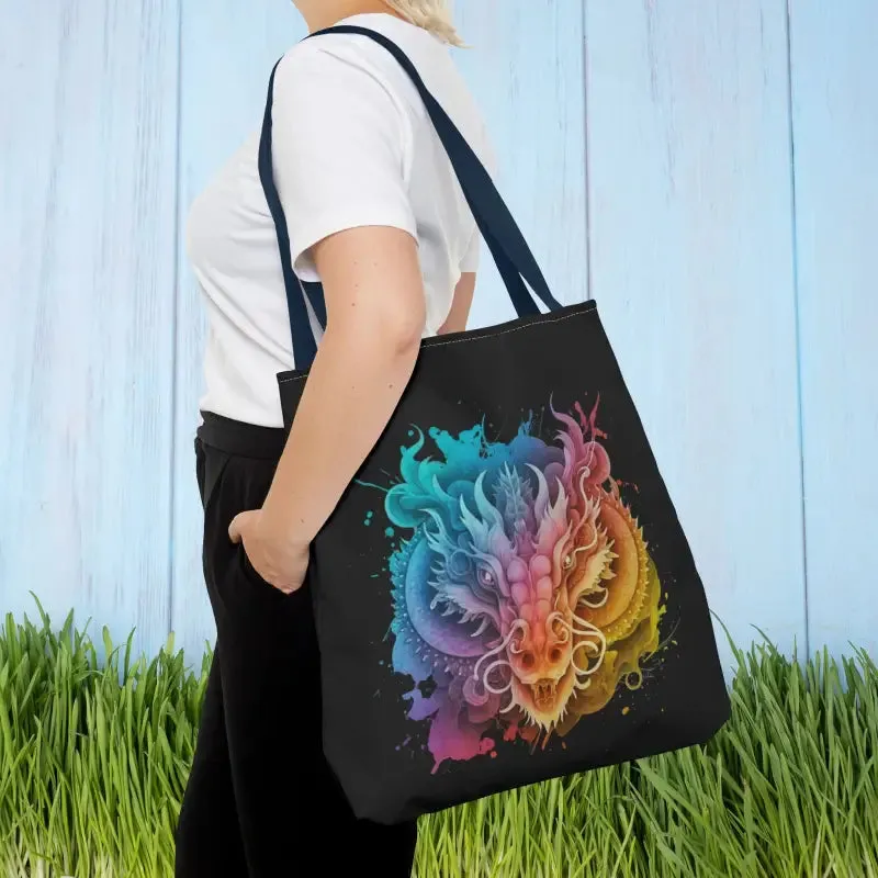 Year of Dragon Aop Tote Bag Versatile and Stylish