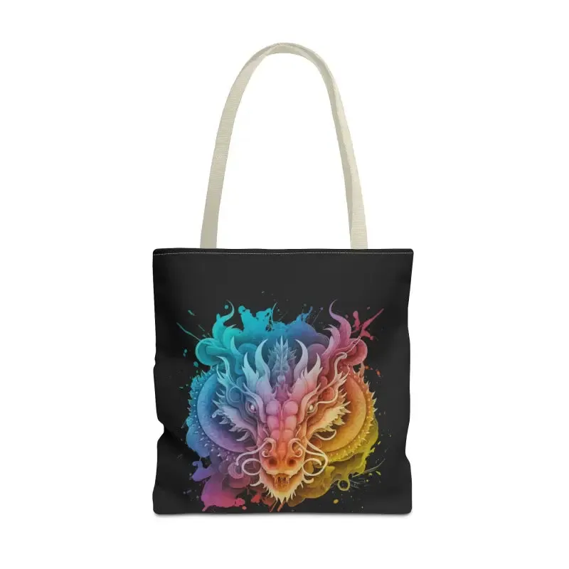 Year of Dragon Aop Tote Bag Versatile and Stylish