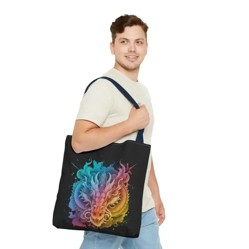 Year of Dragon Aop Tote Bag Versatile and Stylish