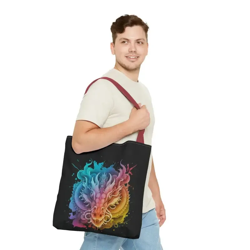 Year of Dragon Aop Tote Bag Versatile and Stylish