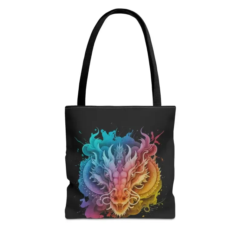 Year of Dragon Aop Tote Bag Versatile and Stylish