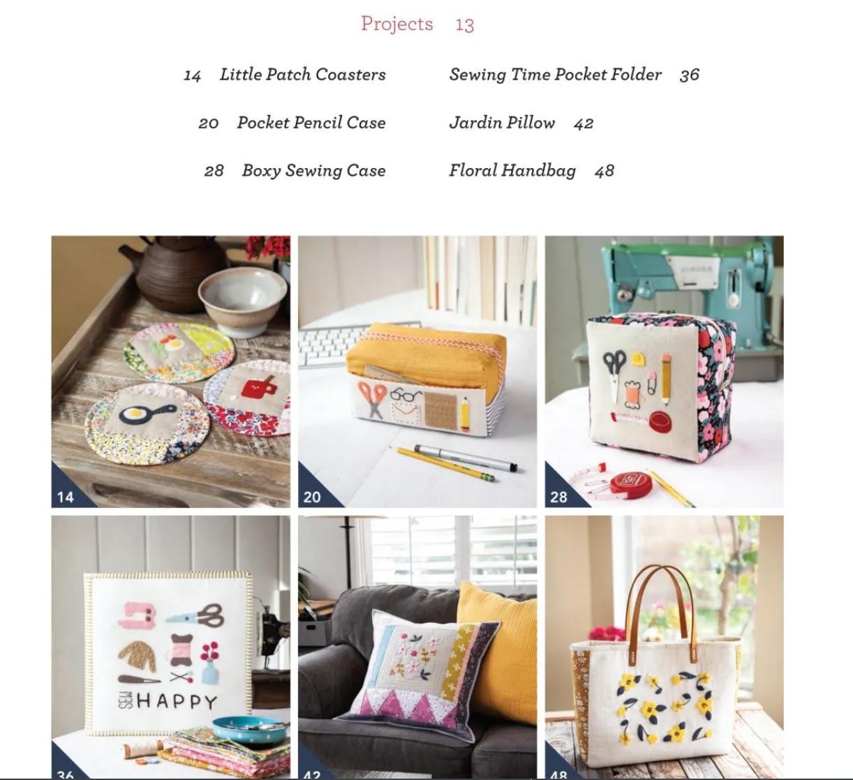 Zakka Wool Applique 60  Sweetly Stitched Designs by Minki Kim