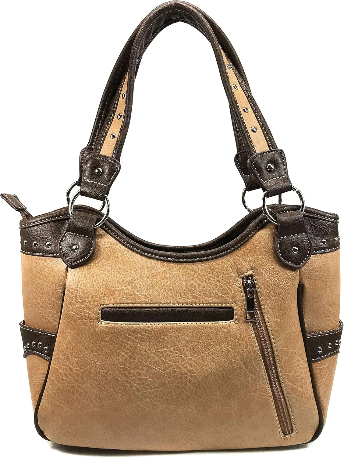 Zelris Dakota Dales Pony Horse Embroidery Mane Western Country Women Conceal Carry Tote Purse Handbag